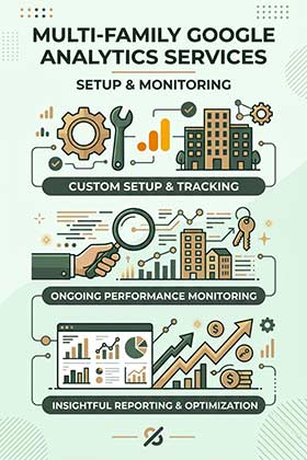 Multifamily Google Analytics Dashboard and Conversion Tracking Setup