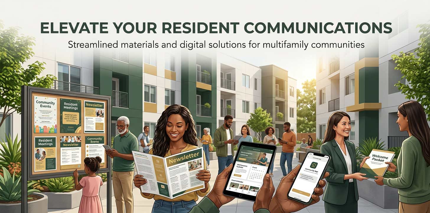Resident Communication Materials for Apartment Communities