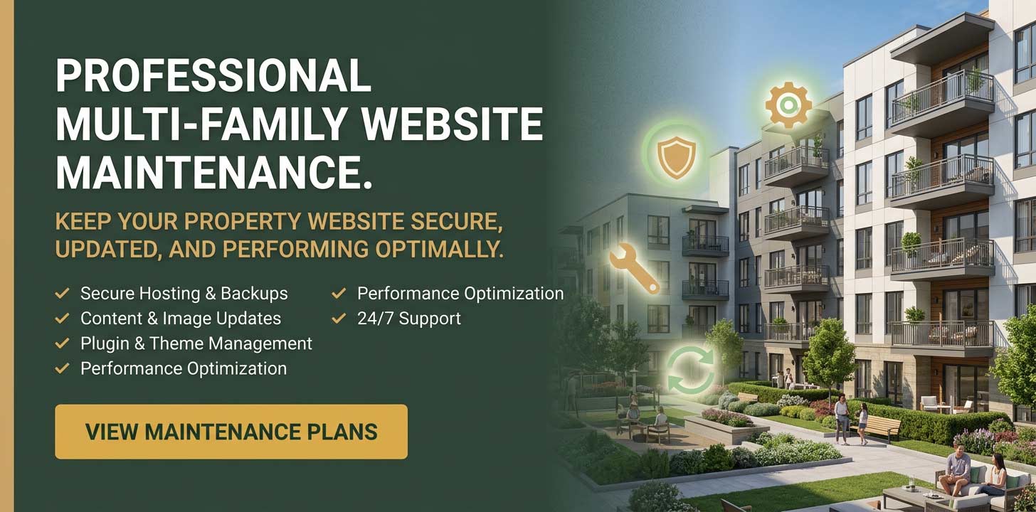Apartment Website Maintenance and Updates for Multifamily Communities